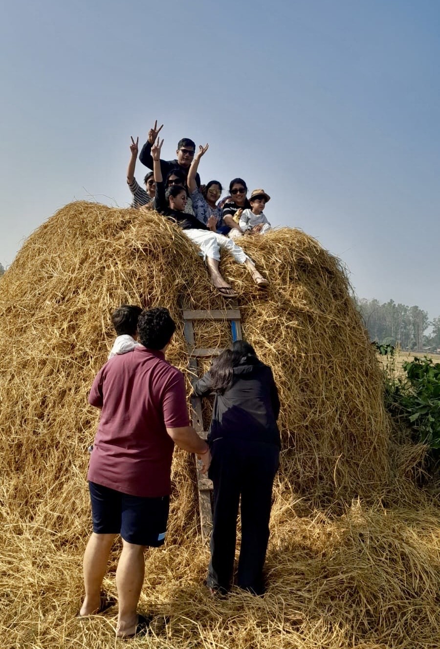 Private pool villa in Jim Corbett